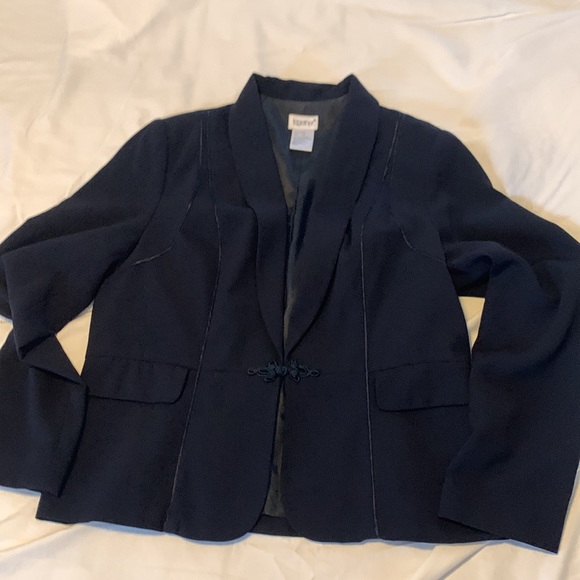 Blazer, Navy Blue, Size 16 - Picture 4 of 9